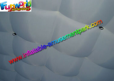 Customized Indoor Inflatable Fitness Party Tent  , White Inflatable Cube Marquee