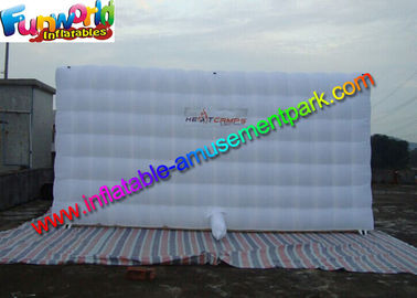 Customized Indoor Inflatable Fitness Party Tent  , White Inflatable Cube Marquee