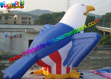 CE EN14960 Giant Advertising Inflatables American Eagle Model With Air Blower