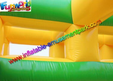 33.5 x 13.7 Inflatable Water Slide Drop Kick , Air Bag Outdoor Wet Slide