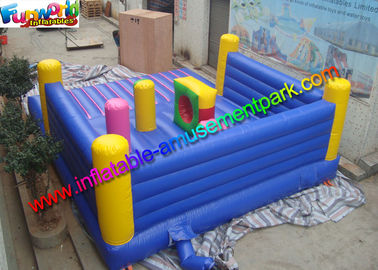 Outdoor Clown Inflatable Bouncy Castles , Jumping Castles With PVC Tarpaulin