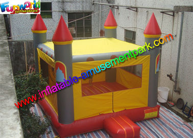 Garden Inflatable Jumping House , PVC Vinyl Bouncy Castles With Sun Cover