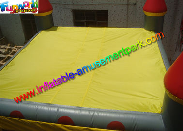 Garden Inflatable Jumping House , PVC Vinyl Bouncy Castles With Sun Cover