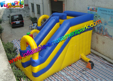 Hot Inflatable Bouncer Slide PVC tarpaulin, Combo Bouncer With Two Lane Slide