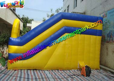 Hot Inflatable Bouncer Slide PVC tarpaulin, Combo Bouncer With Two Lane Slide