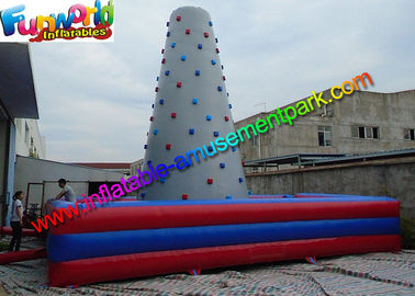 Gym equipment Combined Inflatable Rock climbing wall Sport Games For Outdoor Challenge