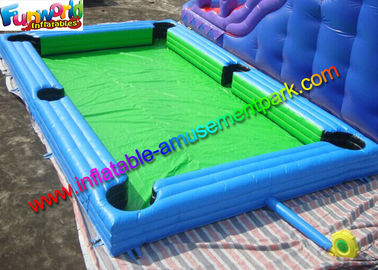 Pool Hall Inflatable Playground , Inflatable Water Games With Bottom Cloth