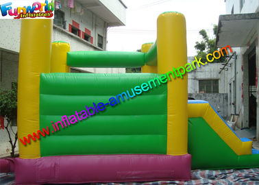 Minion Inflatable Bouncer Slide , Castle Combo Units Green / Yellow