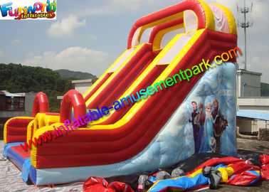 Amazing Giant Three Lane Commercial Inflatable Sport Slide Water - Proof