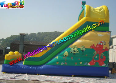 Water Proof Commercial Inflatable Bouncers / Inflatable Slip And Slide Fire Retardant