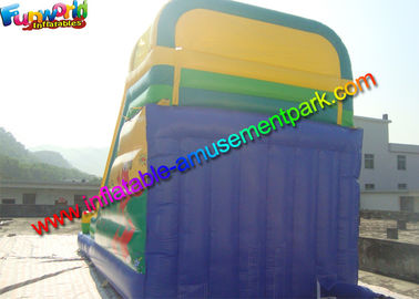 Water Proof Commercial Inflatable Bouncers / Inflatable Slip And Slide Fire Retardant