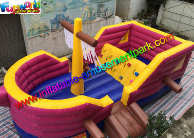 Famous Commercial Bouncy Castles Pirate Ship Inflatable Bouncer