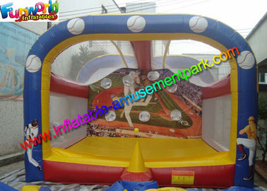 PLATO 0.55 PVC Interactive Inflatable Sport Games Inflatable Baseball Field Outdoor