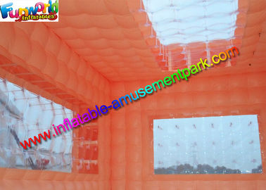 Amzing Inflatable Party Tent Clear Window Marquees With Bottom Cloth