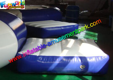 Plato Durable Inflatable Water Toys Jumping Trampoline With Small Platform