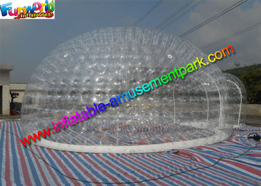 Superior Safe Inflatable Transparent Tent Clear 6.6m Inflatable Bubble Tent