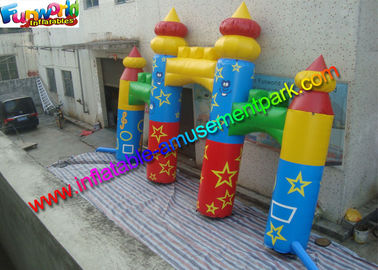 Safe Inflatable Entrance Arch Door / Inflatable Archway For Advertising