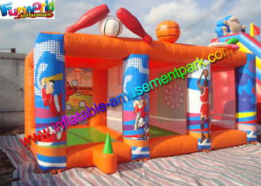 Indoor Outdoor Inflatable Sports Games Bowling Basketball Dart Popular