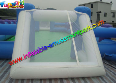 Human Table Soapy Inflatable Soccer Field Football Court Arena 16m X 8m