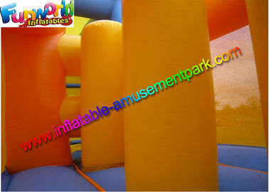 Giant Inflatables Obstacle Course , Kids / Adluts Ostacle Game