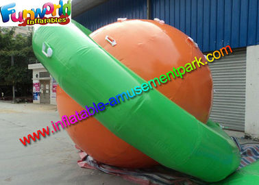 Plato 0.9mm Vinyl Inflatable Water Sport Toys Commercial Strong Water Saturns