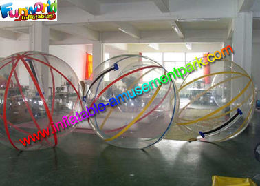 Big Zorb Floating Inflatable Water Ball With Colorful Silk Ribbon