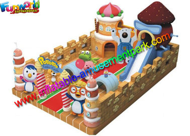 Commercial Inflatable Amusements Huge 1000D PVC Tarpaulin For Children