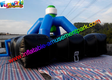 Crazy  Air Laser Tag Inflatable Maze Sport Laser Games With PVC Tarpaulin