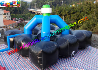 Crazy  Air Laser Tag Inflatable Maze Sport Laser Games With PVC Tarpaulin