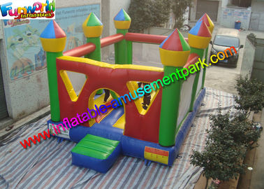 Customized Inflatable Bounce House Castles With PVC for Outdoor , backyard , school