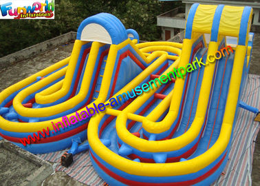 Popular Sport Inflatables Obstacle Course , inflatable assault course With Playground