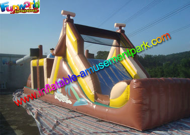 Popular Pirate Inflatables Obstacle Course , Inflatable Tunnel Toys With PVC