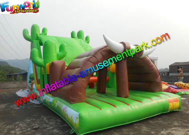 Outdoor inflatable assault course , backyard obstacle course inflatable