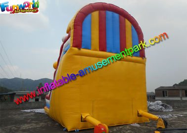 Customized Pirate Inflatable Slide Three Lane , inflatable kids slide