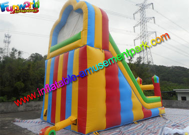 Popular Mickey Mouse Commercial Inflatable Slide , Blow up Slide 7L x 4W x 6H Meter