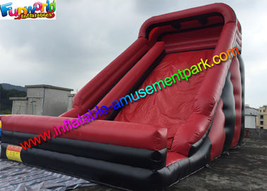 Customized Two lane Inflatable Dry Slide With PVC for exhibition , celebration