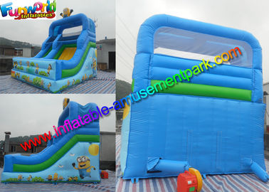 Small Dry Commercial Minion Inflatable Slide with 0.55mm PVC tarpaulin Material