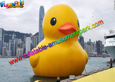 World Biggest PVC Rubber Inflatable Duck , Customised Airsealed Sport Inflatables