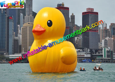 World Biggest PVC Rubber Inflatable Duck , Customised Airsealed Sport Inflatables