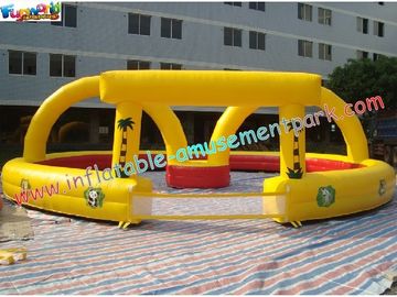 PVC Inflatable Sports Games Race Track , Inflatable Car Race Track