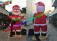 10 Feet Oxford Inflatable Santa Claus , Inflatable Father Christmas Balloons