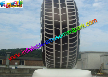 Giant Inflatable Tyre Model , Promotional Inflatable Tyre Balloon Display