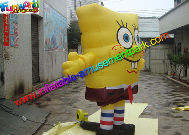 Popular Advertising Inflatables Spongebob Cartoon Replica Model ISO Approval