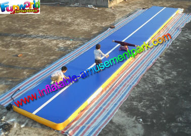 Gym Inflatable Air Track , Inflatable Sport Mattress Games 14 x 2 x 0.2