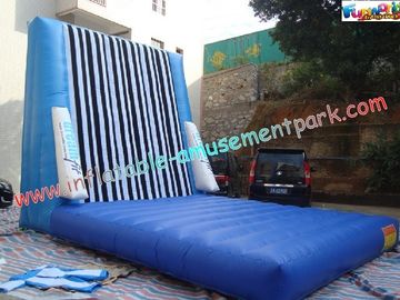 PVC Tarpaulin Inflatable Sports Games , Velcro Sticky Walls