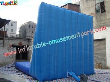 PVC Tarpaulin Inflatable Sports Games , Velcro Sticky Walls