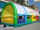 Custom Giant Inflatable Amusement Park , PVC Inflatable Park