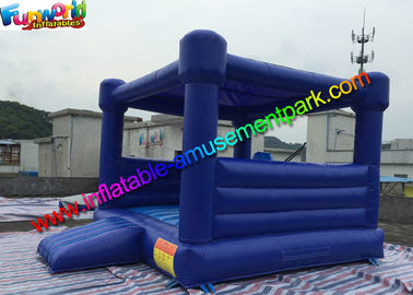 Customized Inflatable Bouncer House , Air Bouncy Castles With Removable Cover