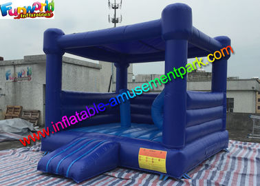 Customized Inflatable Bouncer House , Air Bouncy Castles With Removable Cover