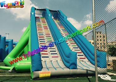 Popular Giant Commercial Inflatable Slide Hippo Obstacle Slide With PVC Tarpaulin